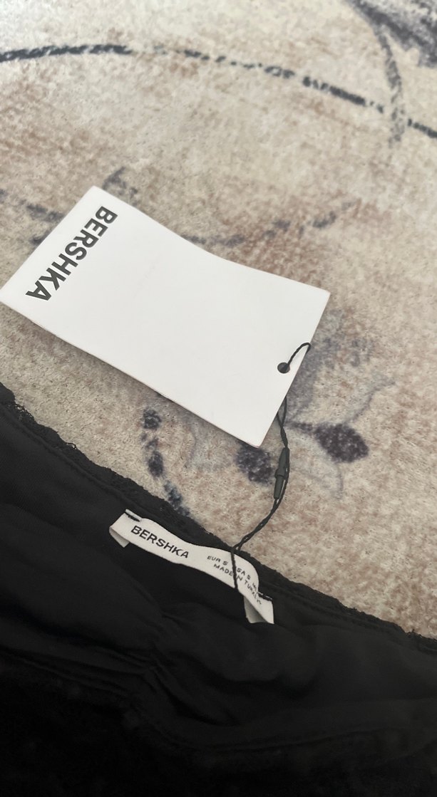 Siyah Kolsuz Uzun Triko Elbise - Görsel 2