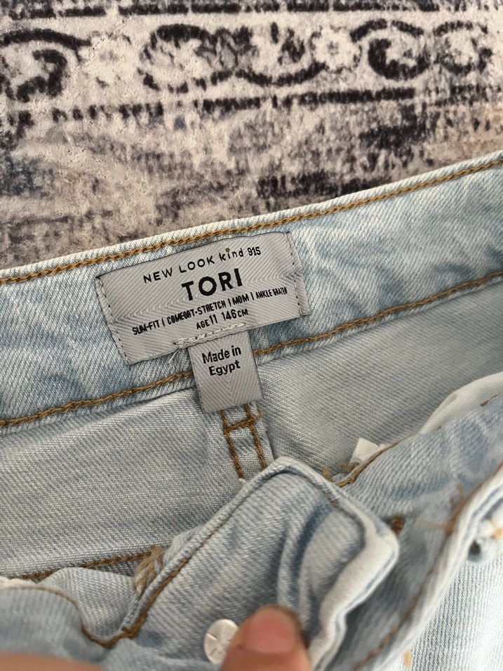 Beyaz Midi Keten Kadın Kumaş Pantolon - Görsel 5