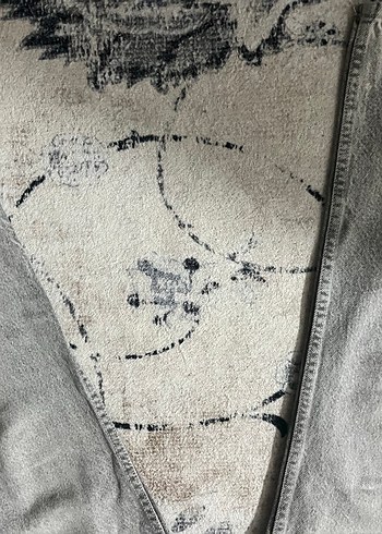 Gri Midi Boy Regular Fit Kadın Kot Pantolon - Görsel 5