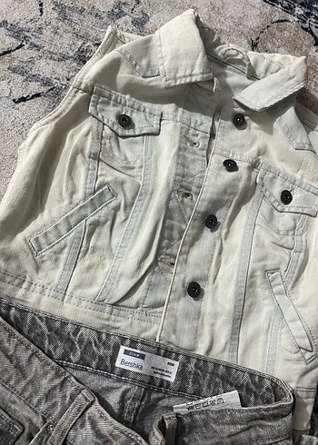 Gri Midi Boy Regular Fit Kadın Kot Pantolon - Görsel 2