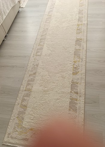 Modern Klasik Beyaz Gri Halı - Görsel 2