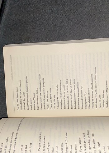 Turizm Sözlüğü - Almanca-Türkçe / Türkçe-Almanca - Görsel 6