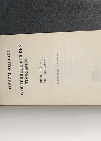 Turizm Sözlüğü - Almanca-Türkçe / Türkçe-Almanca - Görsel 4
