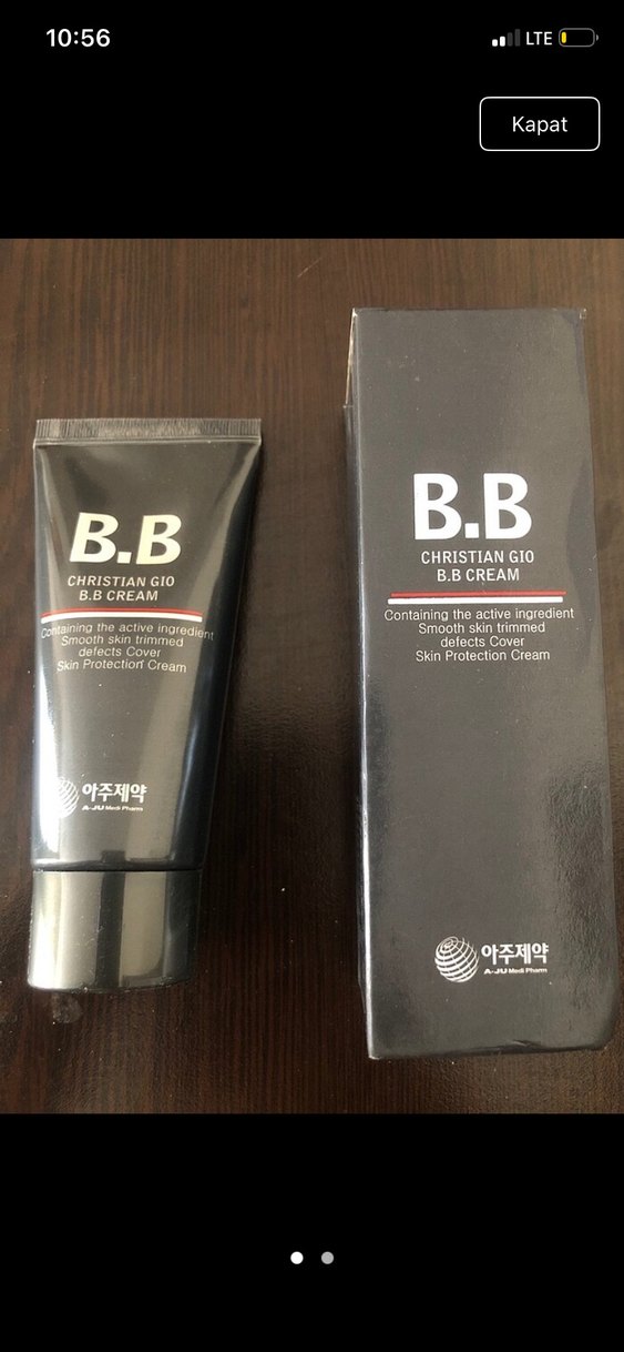 Christian Gio Siyah BB Krem - Görsel 2