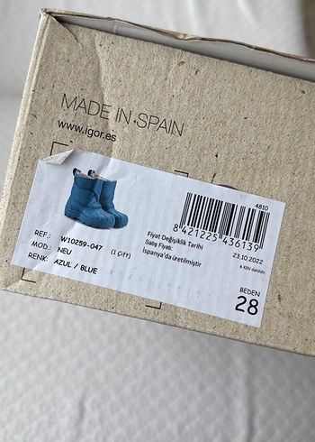 Mavi Erkek Çocuk İgor Botlar - Görsel 5