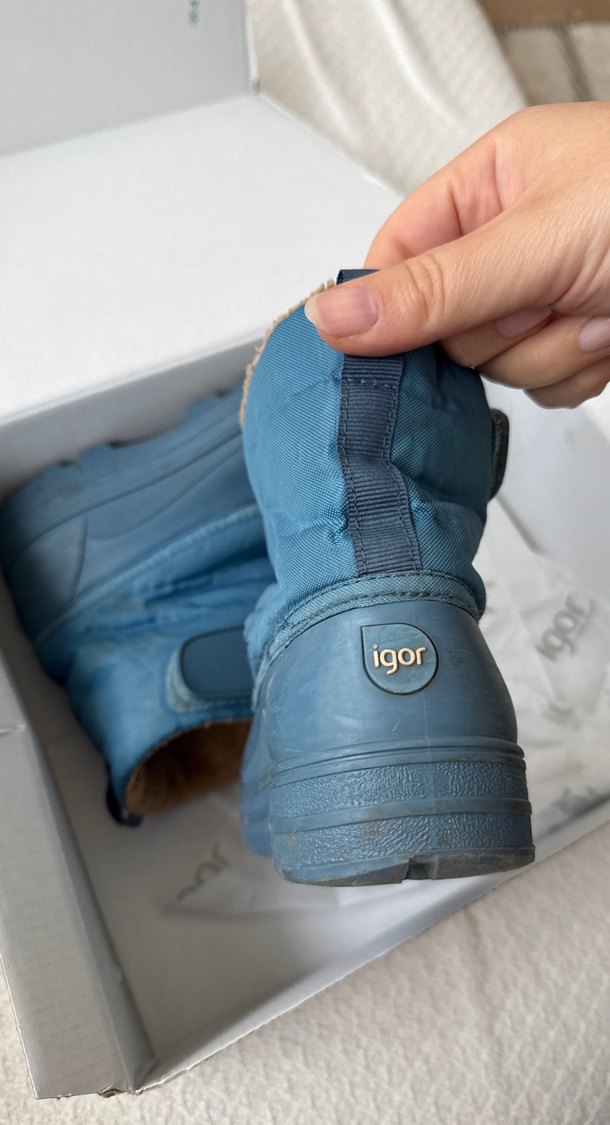 Mavi Erkek Çocuk İgor Botlar - Görsel 4