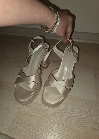 Topuklu Kadın Abiye Ayakkabı - Görsel 3