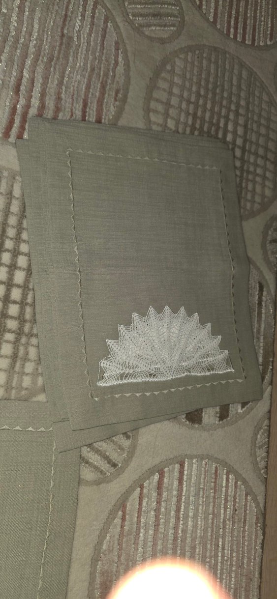 Nakışlı Bohem Gri Masa Örtüsü - Görsel 5