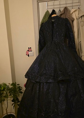 tesettür nişan elbisesi - Görsel 13