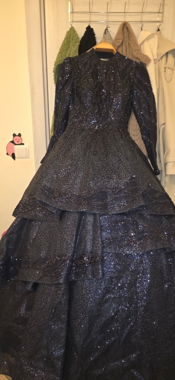 tesettür nişan elbisesi - Görsel 5