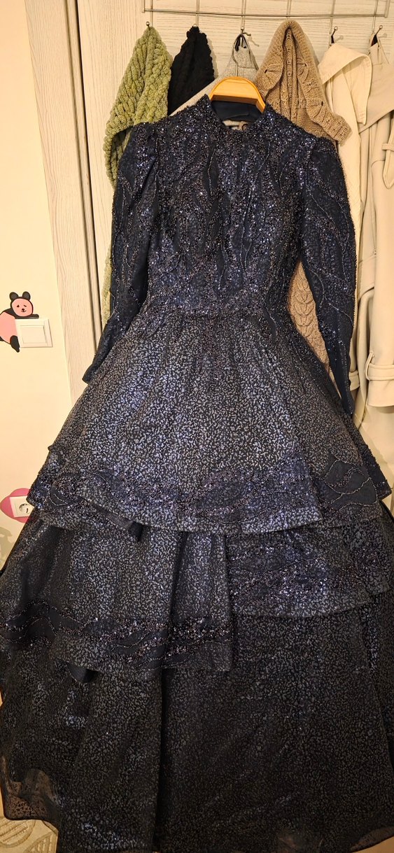 tesettür nişan elbisesi - Görsel 2