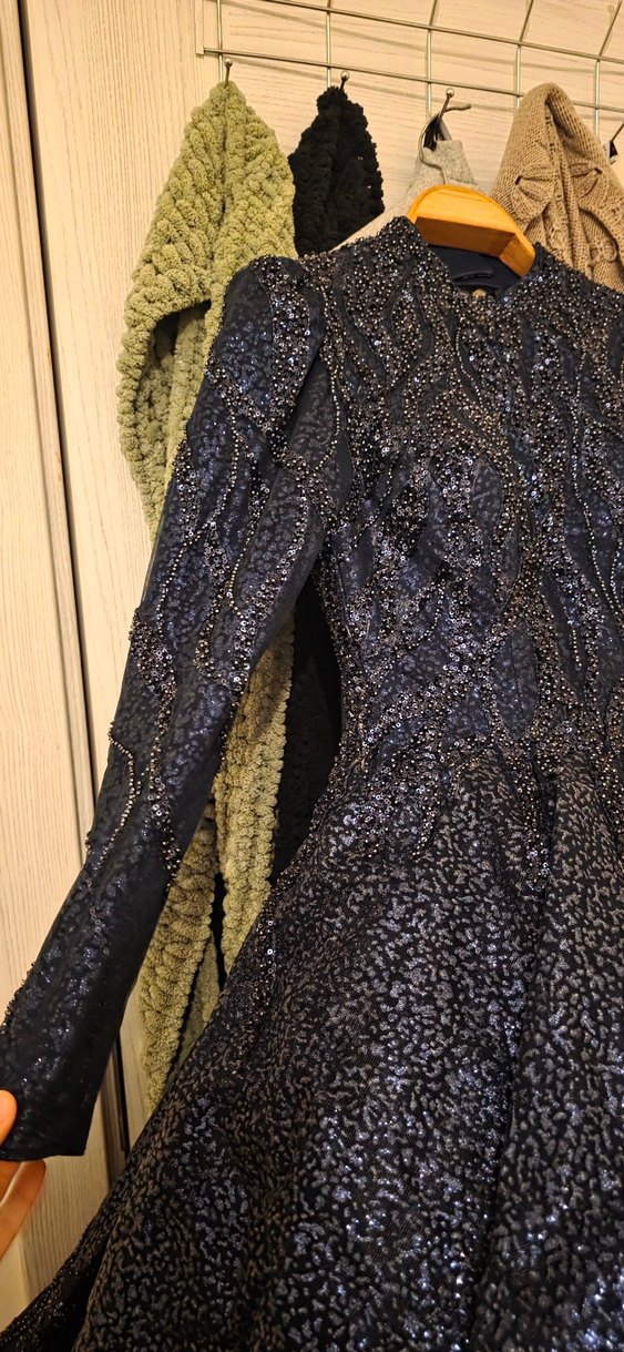 tesettür nişan elbisesi - Görsel 4