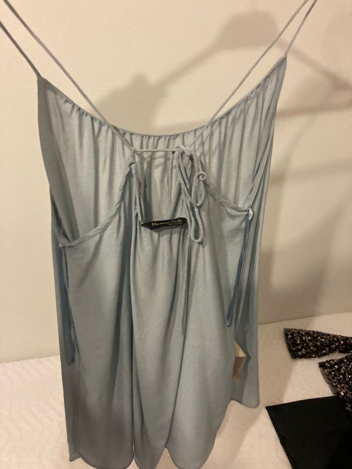 Gri Salaş bluz - Görsel 3