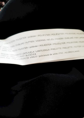 Mango pullu,payetli sırt dekoltelı, uzun kollu, ,içi astarlı - Görsel 7