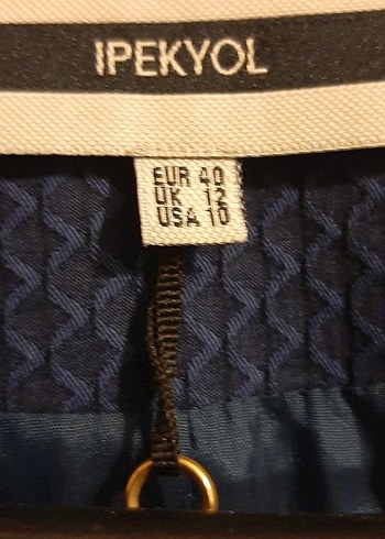 IPEKYOL,Düğmeli Kadın Lacivert, Mini Blazer - Görsel 6