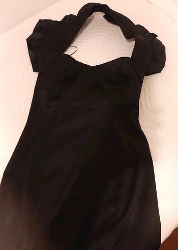 ROMAN ,Siyah Straplez,astarli,  Abiye Elbise - Görsel 7