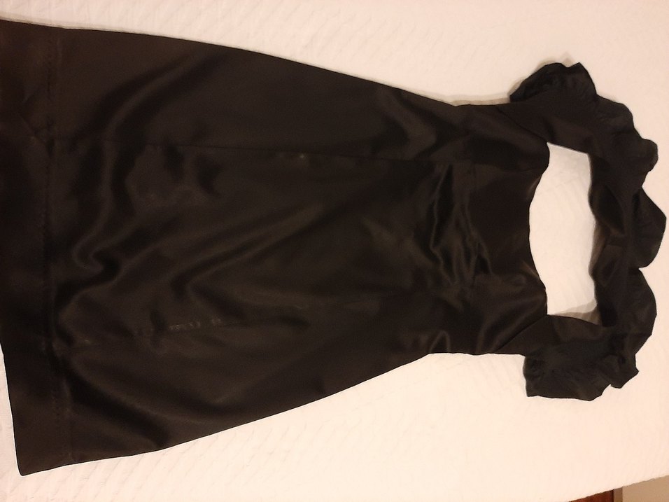 ROMAN ,Siyah Straplez,astarli,  Abiye Elbise - Görsel 2