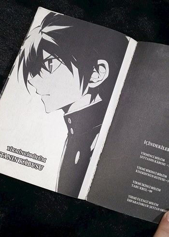  Beden Renk Second of the End Manga Cilt 6 ve 7