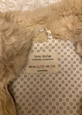 Kürklü Bej Çocuk Yelek - Görsel 3