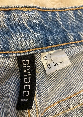 Mavi Kadın Kot Şort - Görsel 2