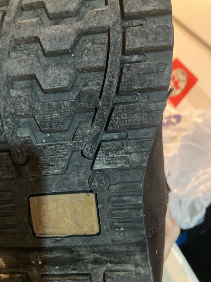 Caterpillar Kahverengi Süet Erkek Bot - Görsel 4