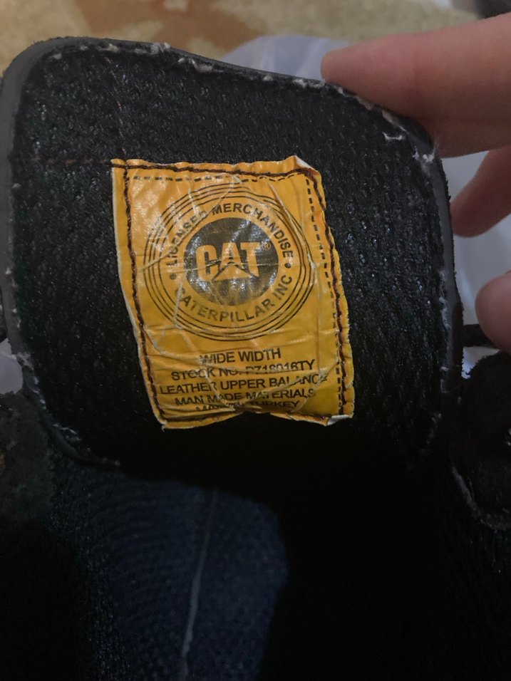 Caterpillar Kahverengi Süet Erkek Bot - Görsel 3