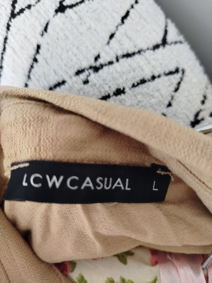 Bej Keten Kadın Gömlek - Görsel 4