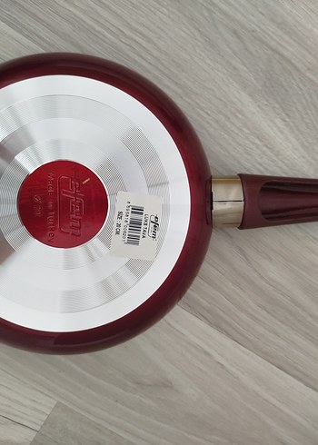 Bordo Parlak Tava - Görsel 2