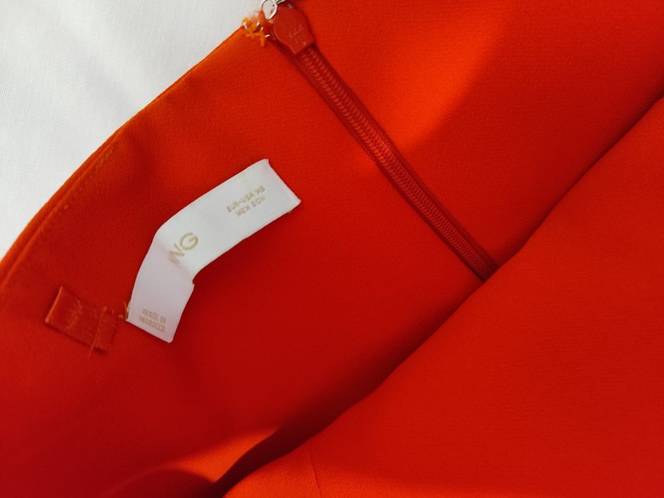 Kırmızı Drapeli Straplez Uzun Tulum - Görsel 2