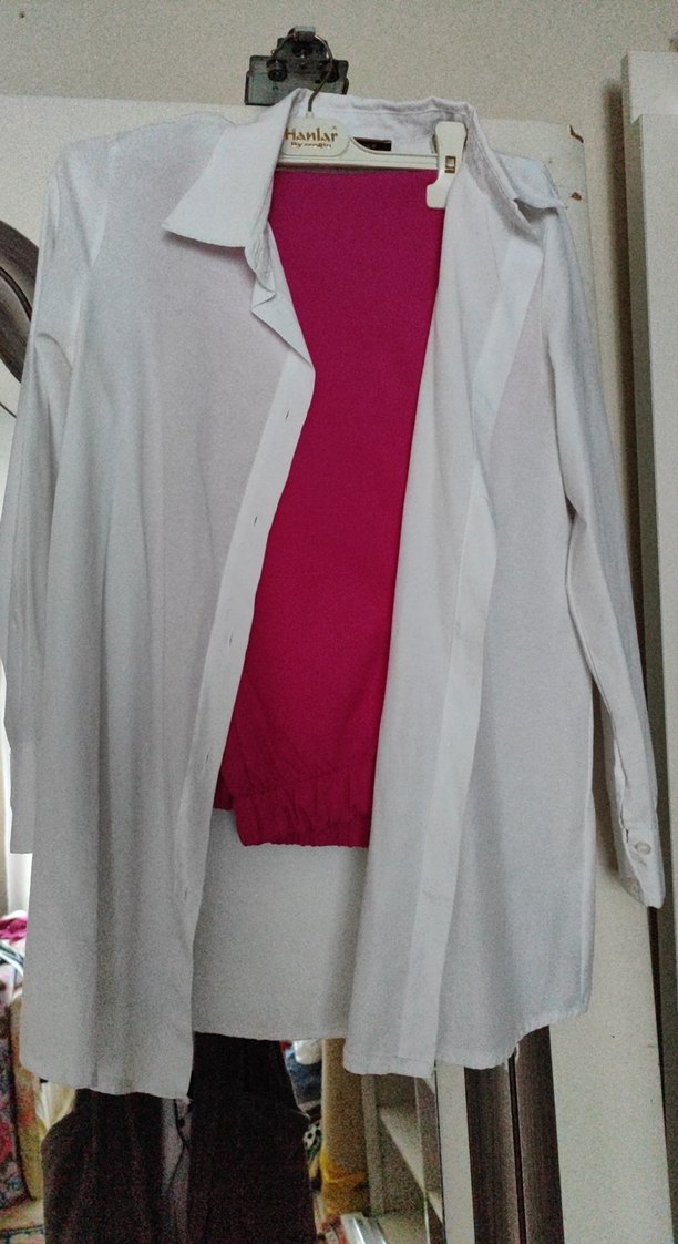 Pembe Mini Bohem Kadın Ürünü Velcro Detaylı 
takım , - Görsel 4