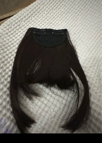 sentetik takma kahkül
koyu kahverengi ve açık kumral renkleri - Görsel 2