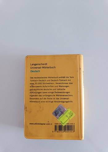 Langenscheidt Almanca-Türkçe Sözlük - Görsel 2