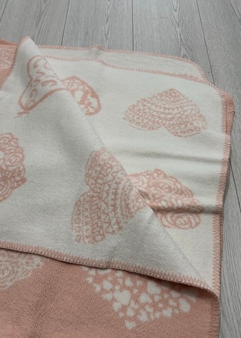 Pembe Baskılı Çocuk Battaniyesi - Görsel 2