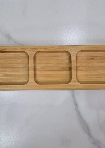 Beden Yaprak Şeklinde, 3 Bölümlü, yuvarlak bambu