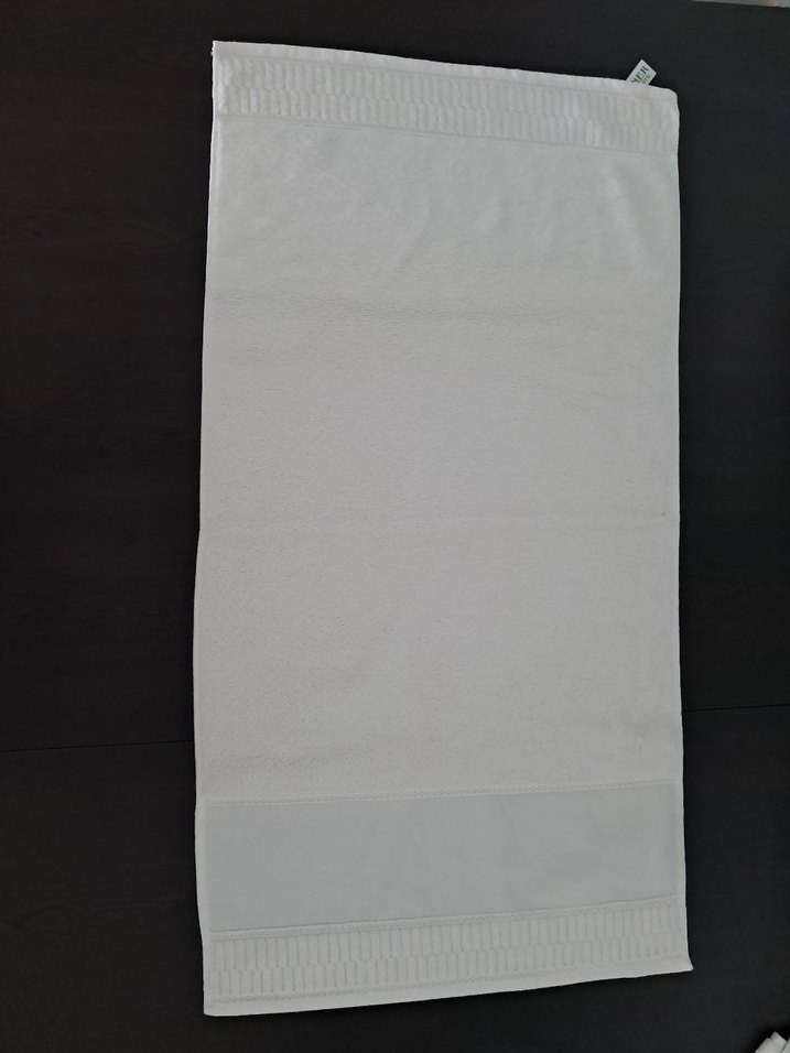 Beyaz Düz boşluklu Havlu - Görsel 2