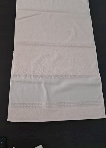 Nakışlı Pastel Pembe havlu - Görsel 2