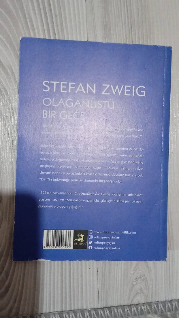 Olağanüstü Bir Gece - Stefan Zweig - Görsel 2