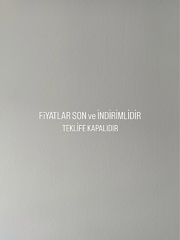 xs Beden siyah Renk TEKLİFE KAPALIDIR