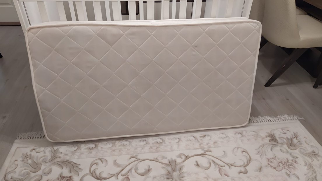 Beyaz Bebek Beşiği ve Sepeti - Görsel 4