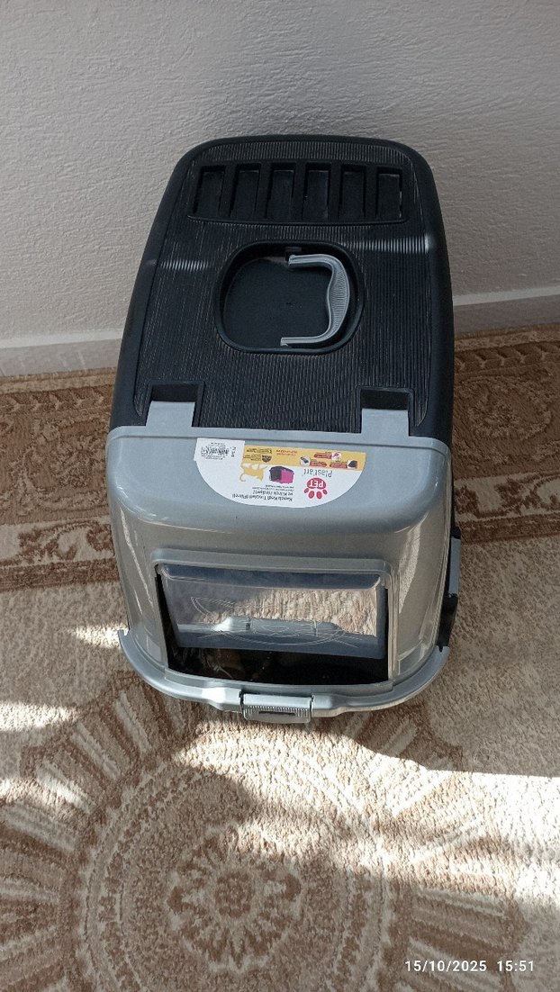 Gri Kedi  Tuvalet Kutusu - Görsel 3