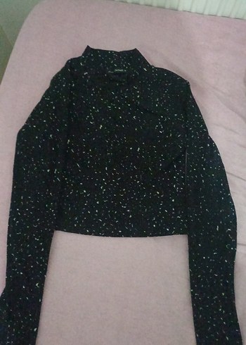 uzun kollu crop bluz