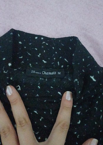28 Beden uzun kollu crop bluz
