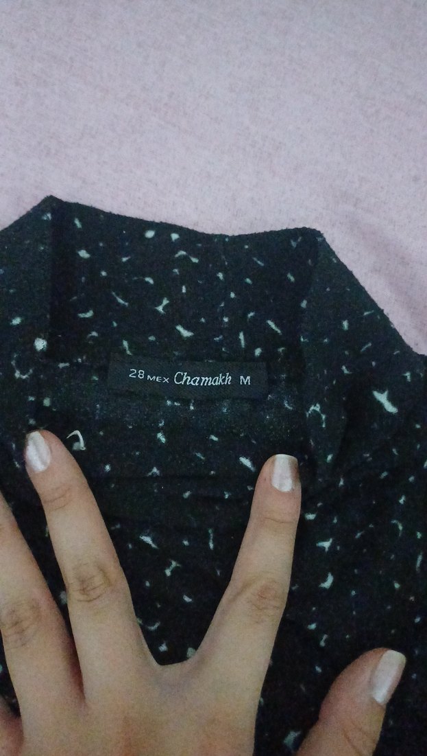 uzun kollu crop bluz - Görsel 3