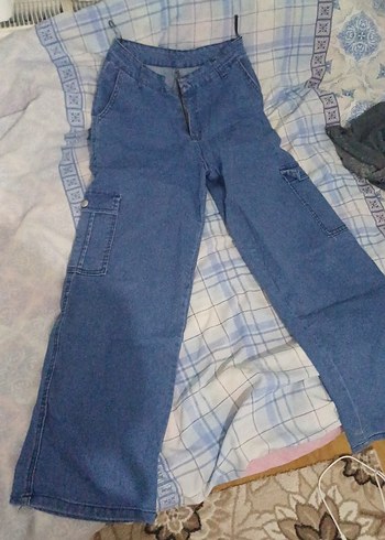 Gevşek Kesim Midi Kadın Kot Pantolon