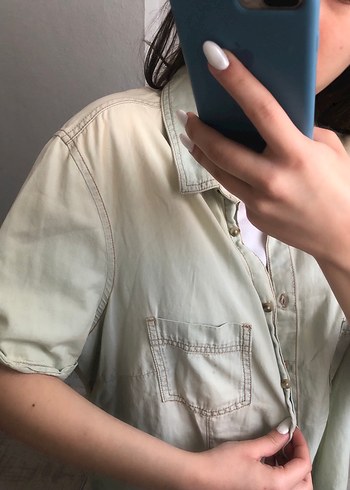 Renk geçişli gömlek - Görsel 2