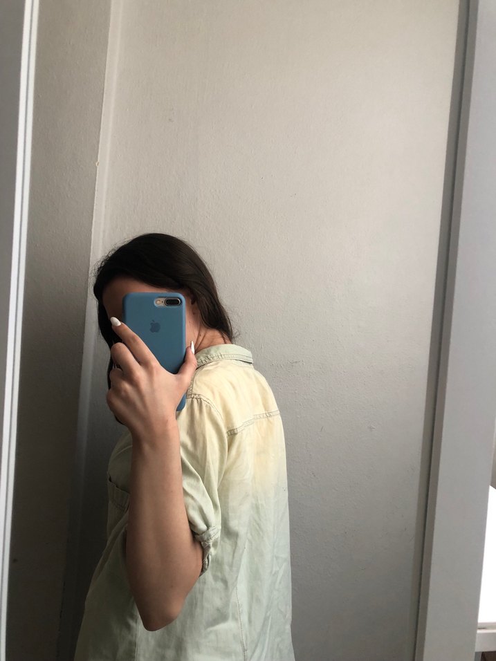 Renk geçişli gömlek - Görsel 3