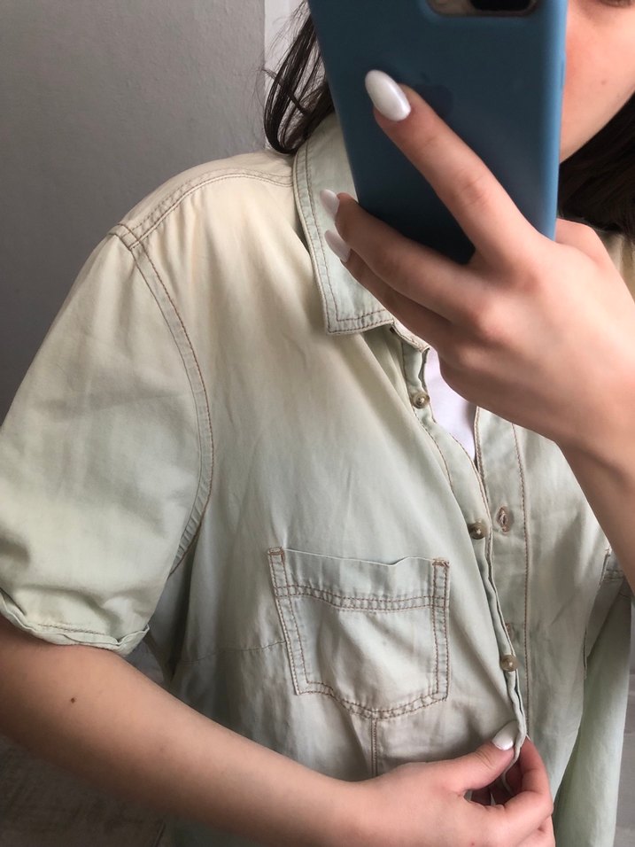 Renk geçişli gömlek - Görsel 2