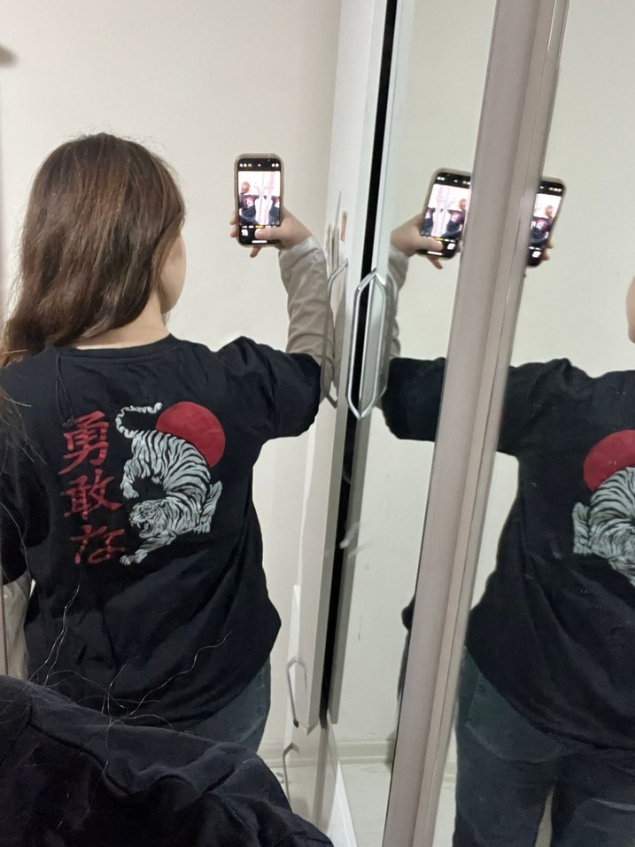 uzun kollu tshirt günlük giyime uygun - Görsel 2