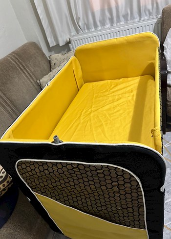 Renkli Sarı Oyun Parkı Yatak - Görsel 3