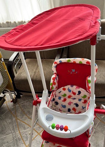 Renkli Çocuk Mama Sandalyesi/salıncak - Görsel 4